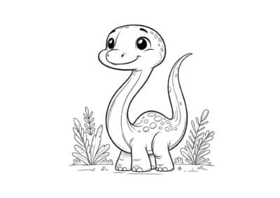 tegning af dinosaur 6 1