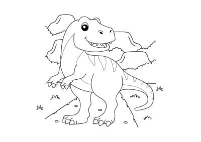 tegning af dinosaur 66