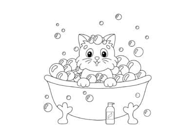 tegning af katte 78