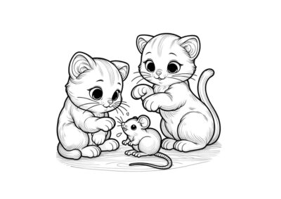 tegninger af katte 5