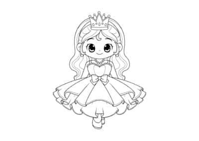 Tegninger af prinsesser