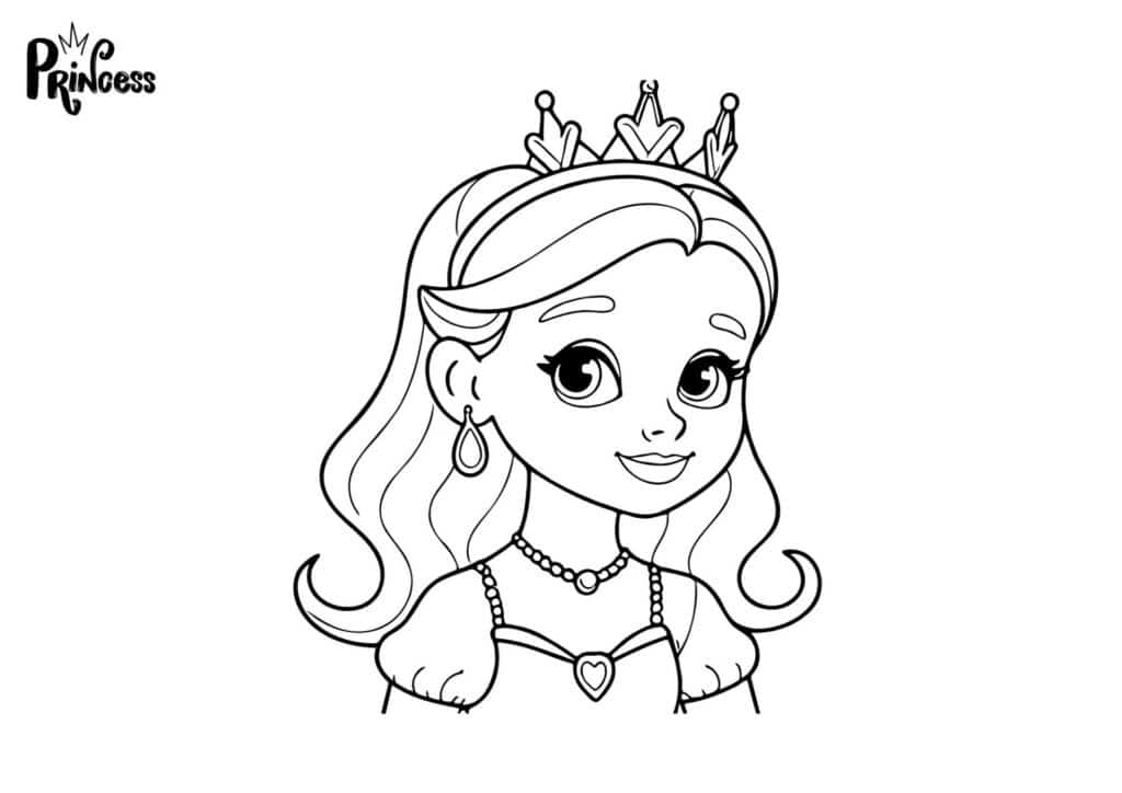 prinsesse tegning 33