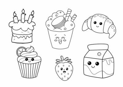 tegning af cupcake 21