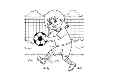 fodbold tegning 28