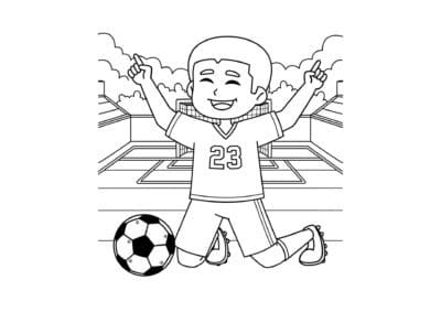 fodbold tegning 31