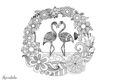 mandala tegning 116