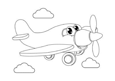 tegning af fly 9