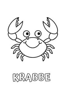 dyr med seks bogstaver krabbe 1