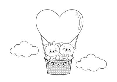 tegning af bamse 27