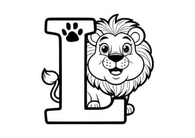 tegning af loeve 23