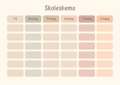 skoleskema 13