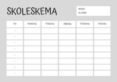 skoleskema 14