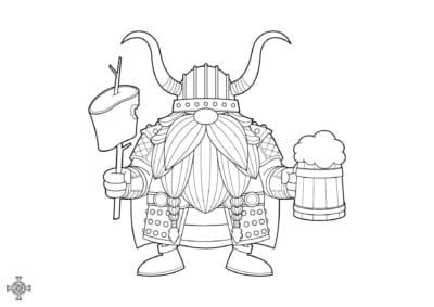 tegning af viking 5