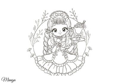Manga tegning 16