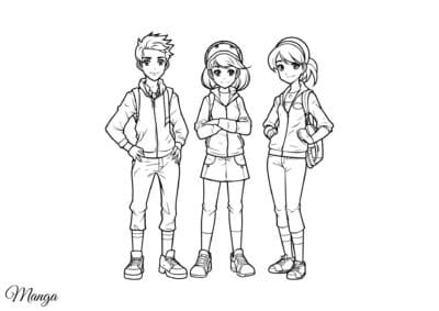 Manga tegning 19