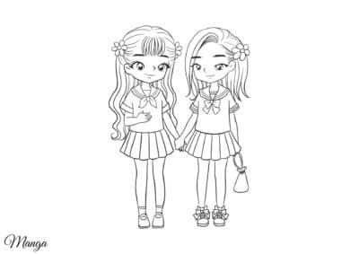 Manga tegning 6