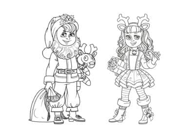 Tegning fastelavn 37