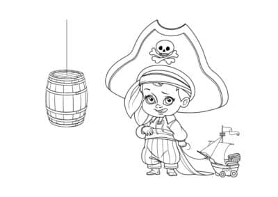 tegning fastelavn 56