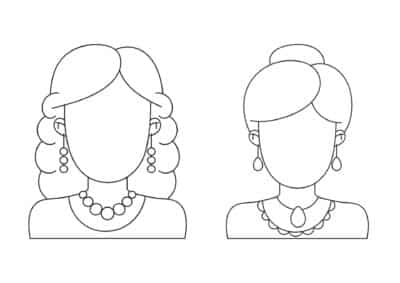 tegning af ansigt 2
