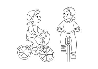tegning af boern 36