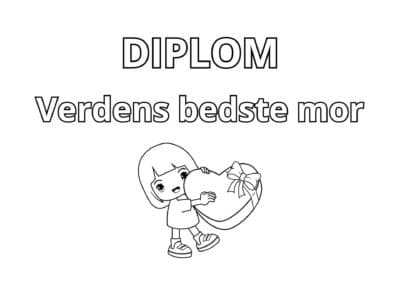 tegning mors dag 9