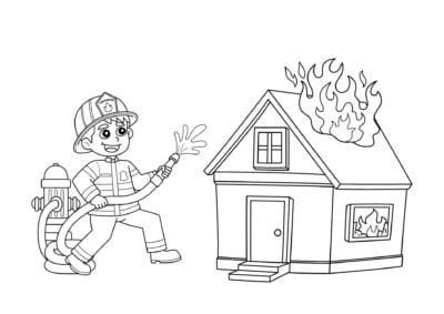 tegning brandmand 27