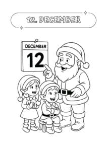 tegning julekalender kapitel 12