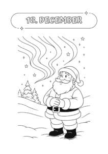 tegning julekalender kapitel 18