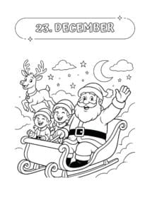 tegning julekalender kapitel 23