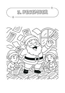 tegning julekalender kapitel 3