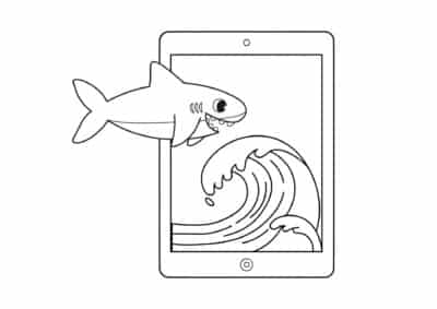 tegning af ipad 10