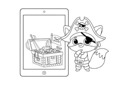 tegning af ipad 4