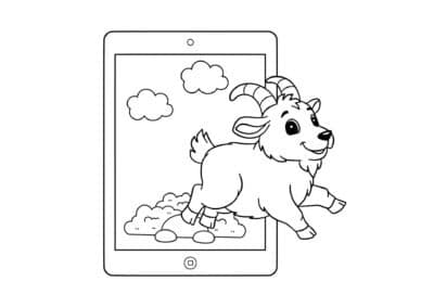 tegning af ipad 7