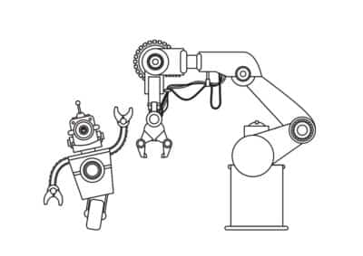 tegning af robot 16