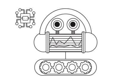 Tegninger af robotter
