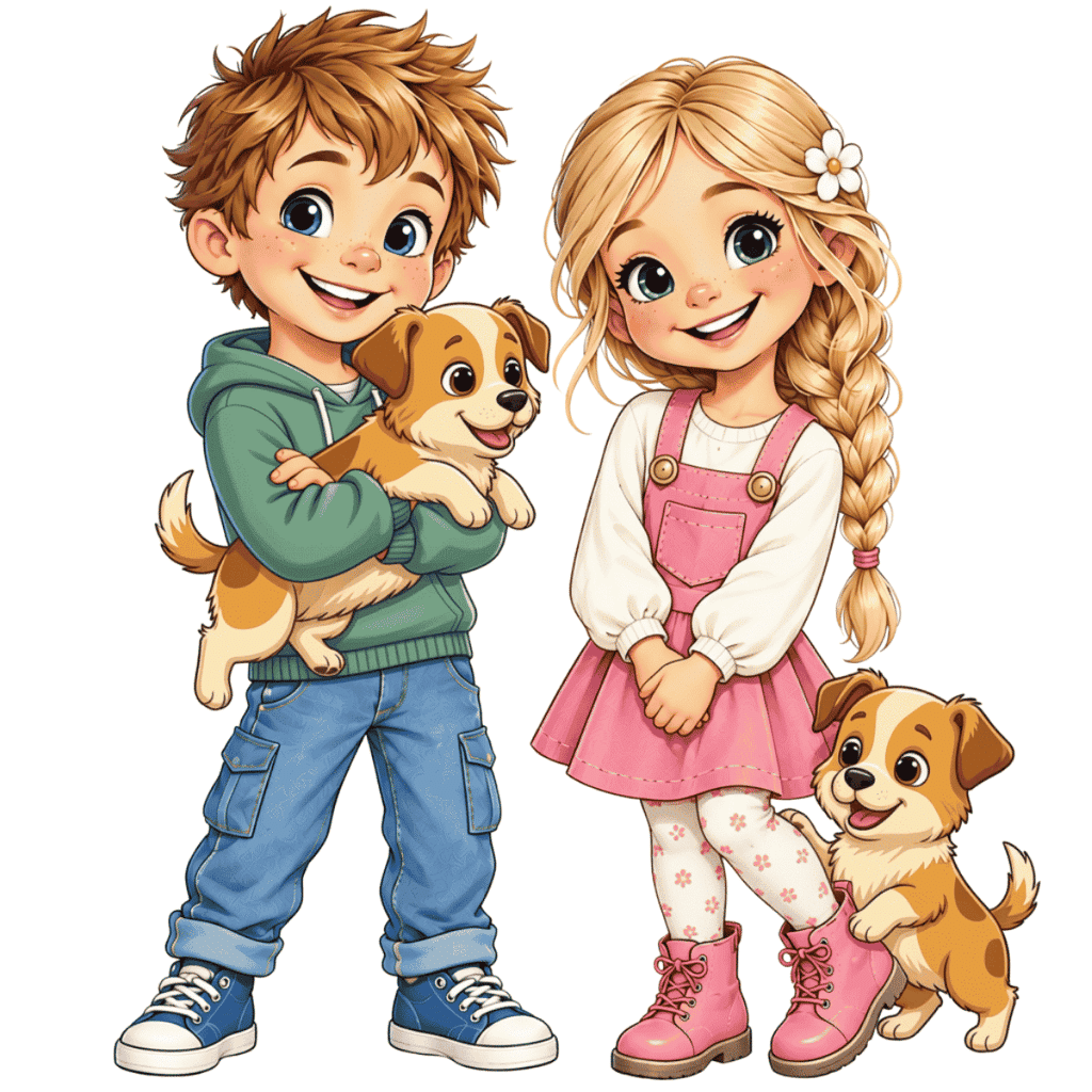 storm-og-sigga-illustration-hunde storm og sigga illustration hunde