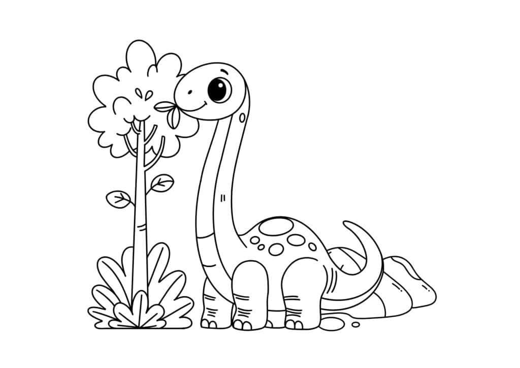 Tegninger af dinosaurs