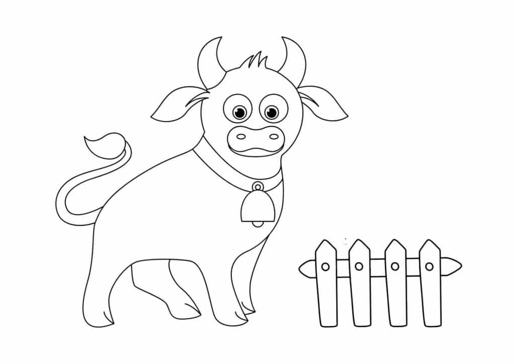 tegning af tyr 5