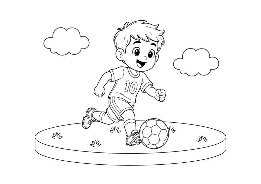 fodbold-tegning-69 fodbold tegning 69
