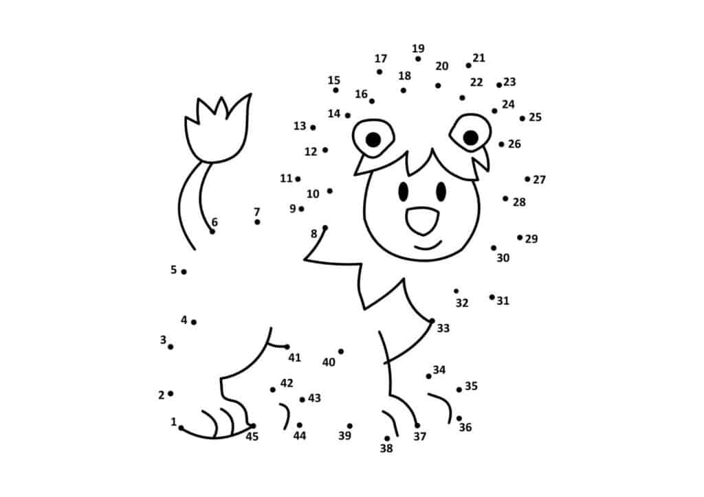 prik-til-prik-tegning prik til prik tegning