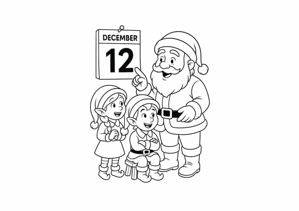 billedet af årets juleeventyr - en julekalender med 24 afsnit.